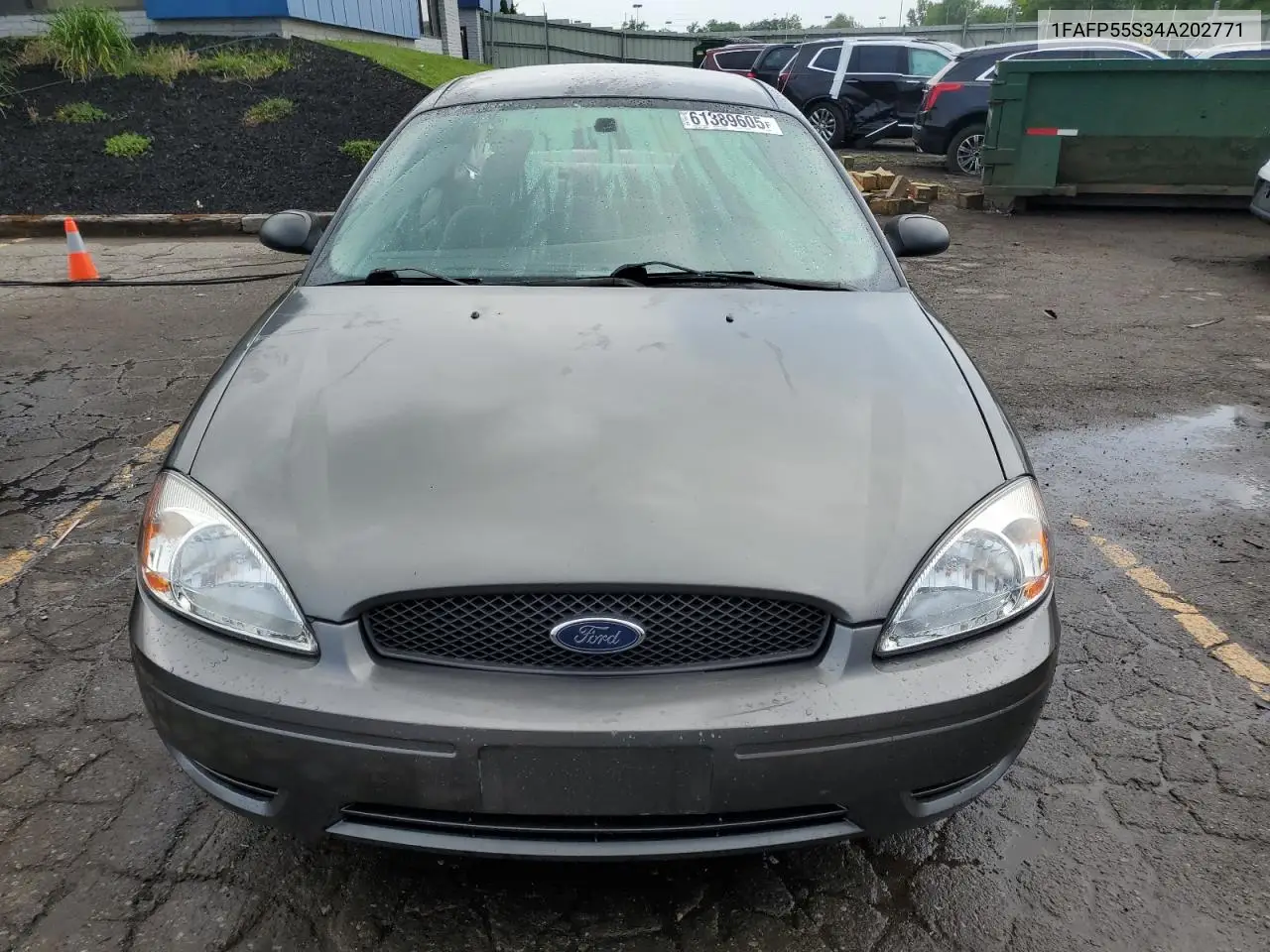 2004 Ford Taurus Ses VIN: 1FAFP55S34A202771 Lot: 61389605