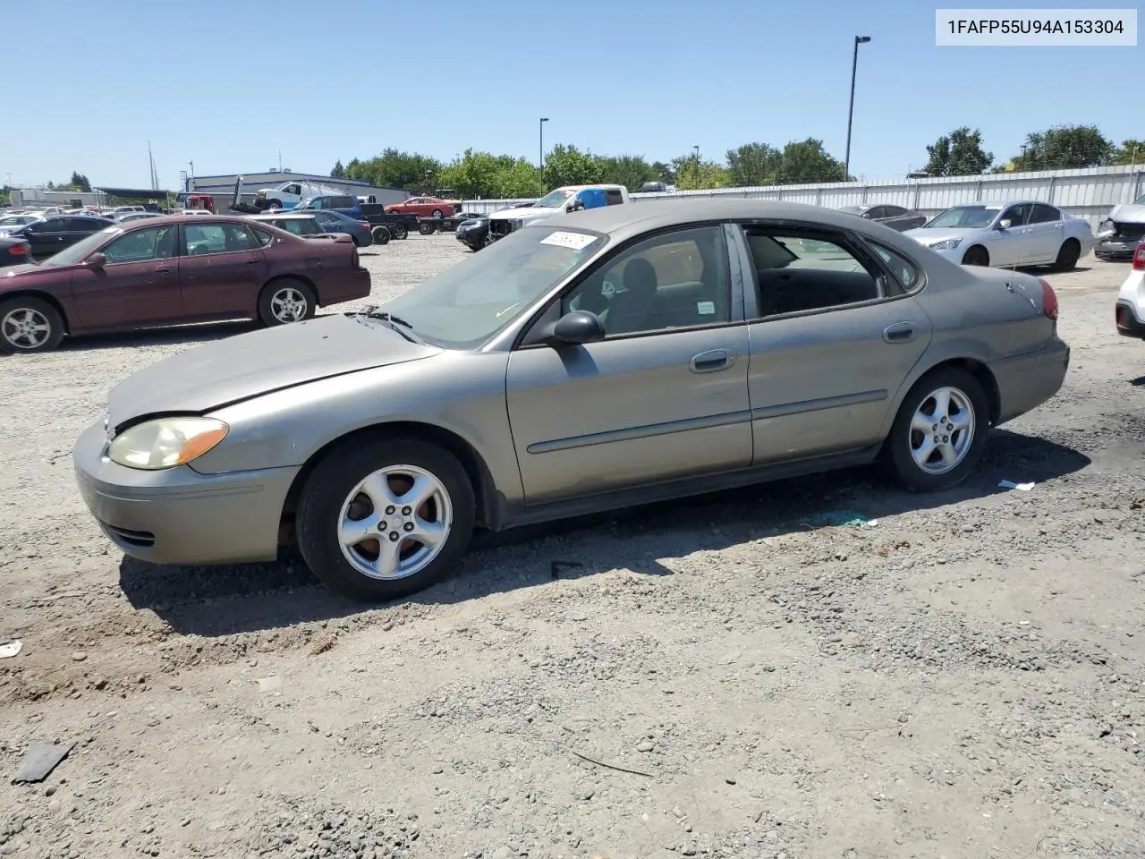 2004 Ford Taurus Ses VIN: 1FAFP55U94A153304 Lot: 62360475