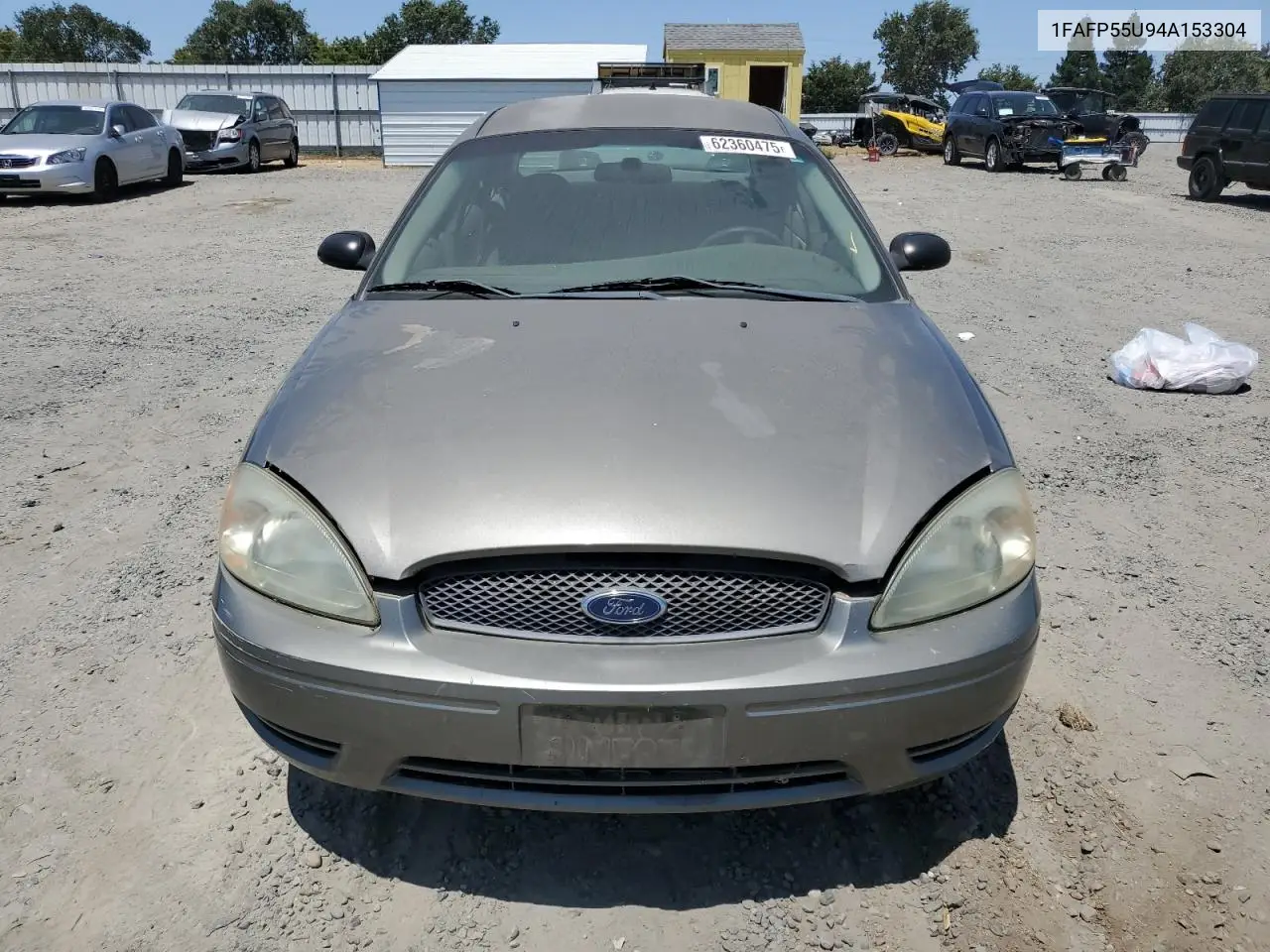 2004 Ford Taurus Ses VIN: 1FAFP55U94A153304 Lot: 62360475