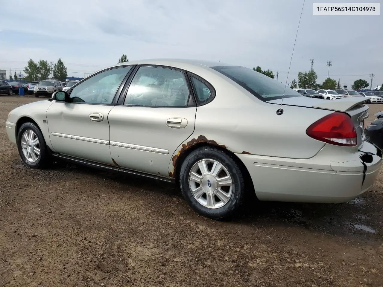 2004 Ford Taurus Sel VIN: 1FAFP56S14G104978 Lot: 62491305
