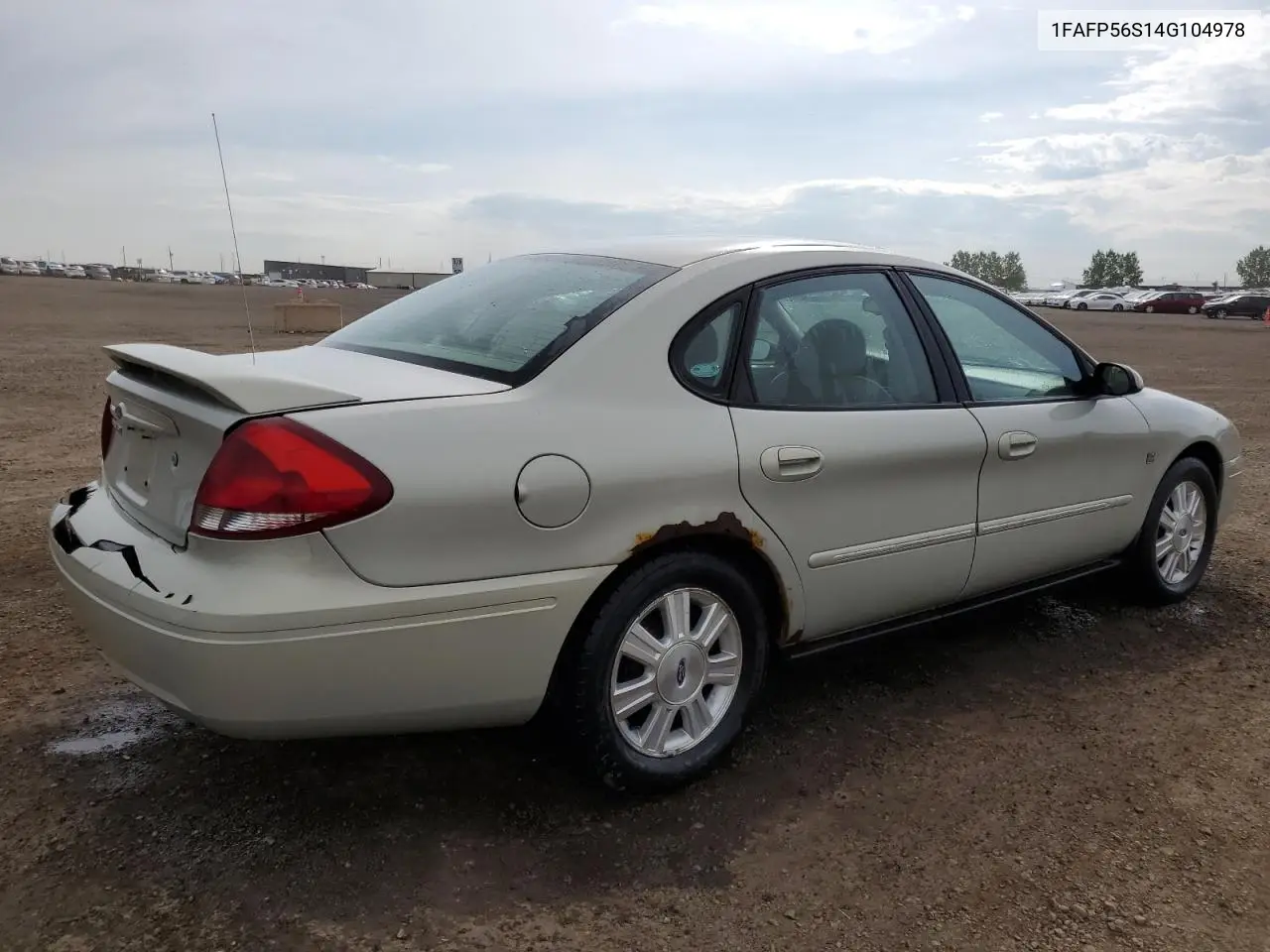 2004 Ford Taurus Sel VIN: 1FAFP56S14G104978 Lot: 62491305