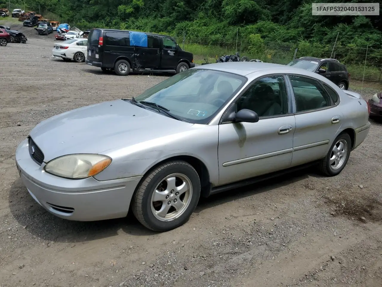 2004 Ford Taurus Se VIN: 1FAFP53204G153125 Lot: 63232325