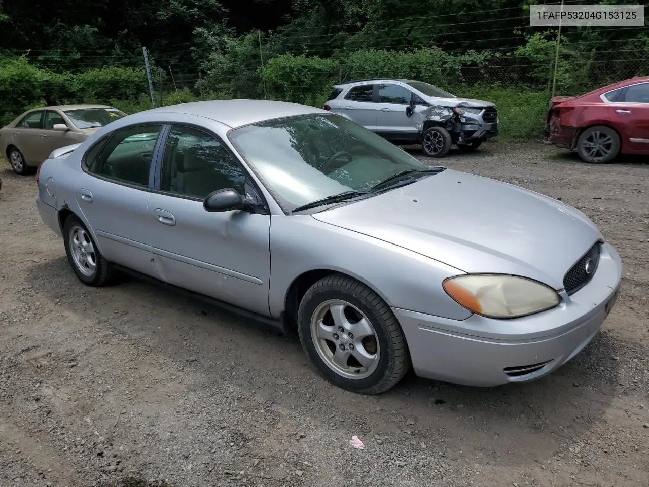 2004 Ford Taurus Se VIN: 1FAFP53204G153125 Lot: 63232325