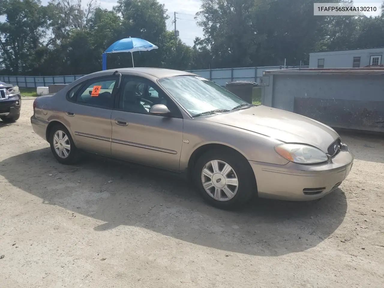2004 Ford Taurus Sel VIN: 1FAFP56SX4A130210 Lot: 64577975