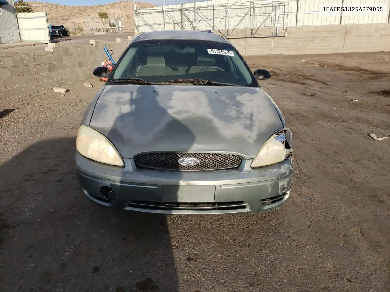 2005 Ford Taurus Se VIN: 1FAFP53U25A279055 Lot: 51330635