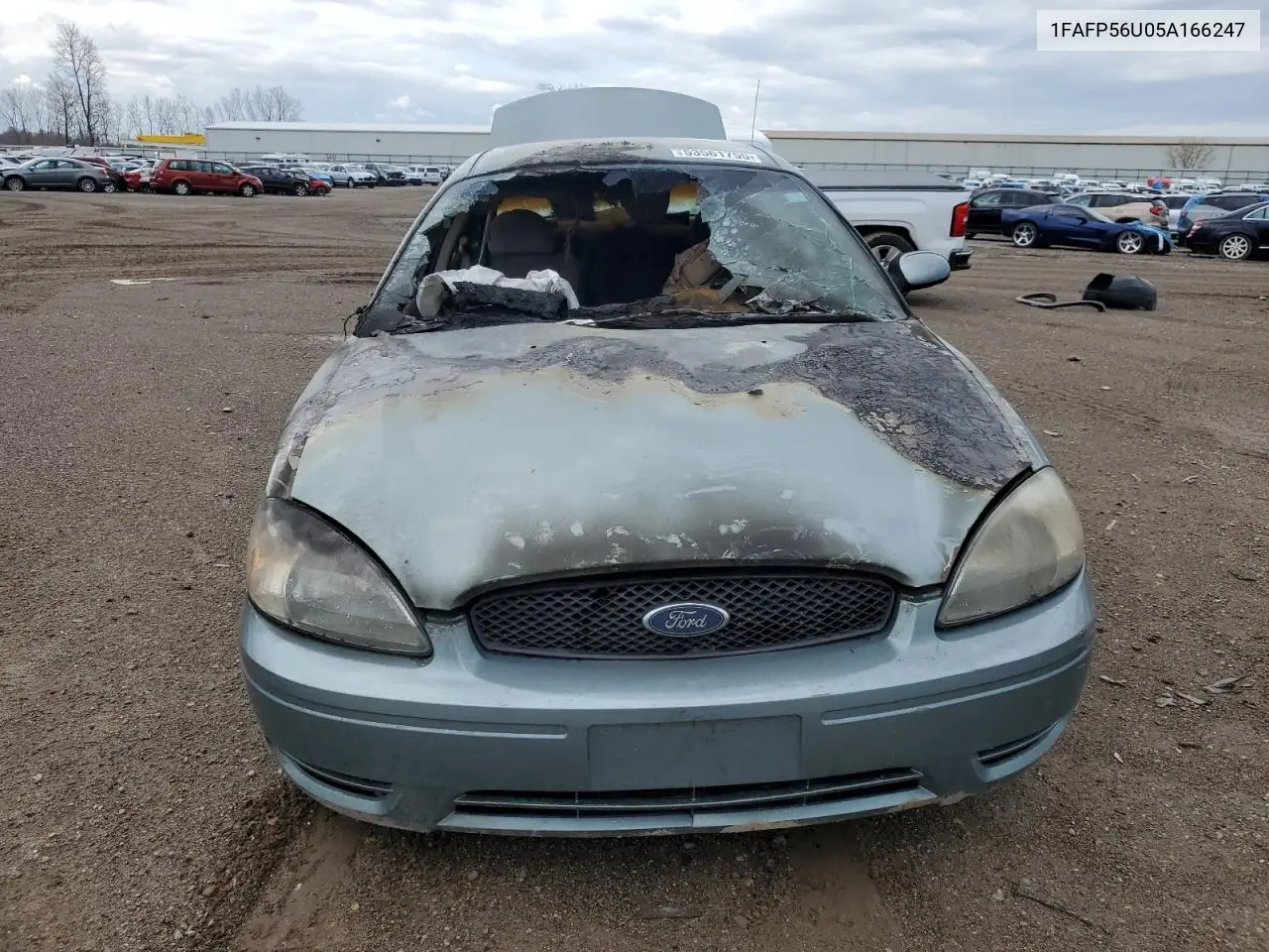 2005 Ford Taurus Sel VIN: 1FAFP56U05A166247 Lot: 53561755
