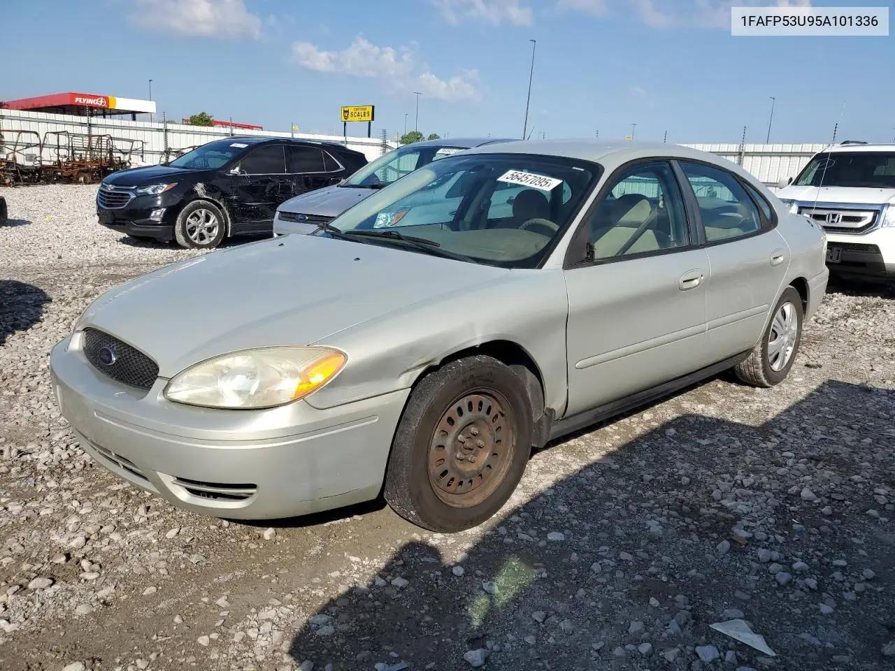 2005 Ford Taurus Se VIN: 1FAFP53U95A101336 Lot: 56457095