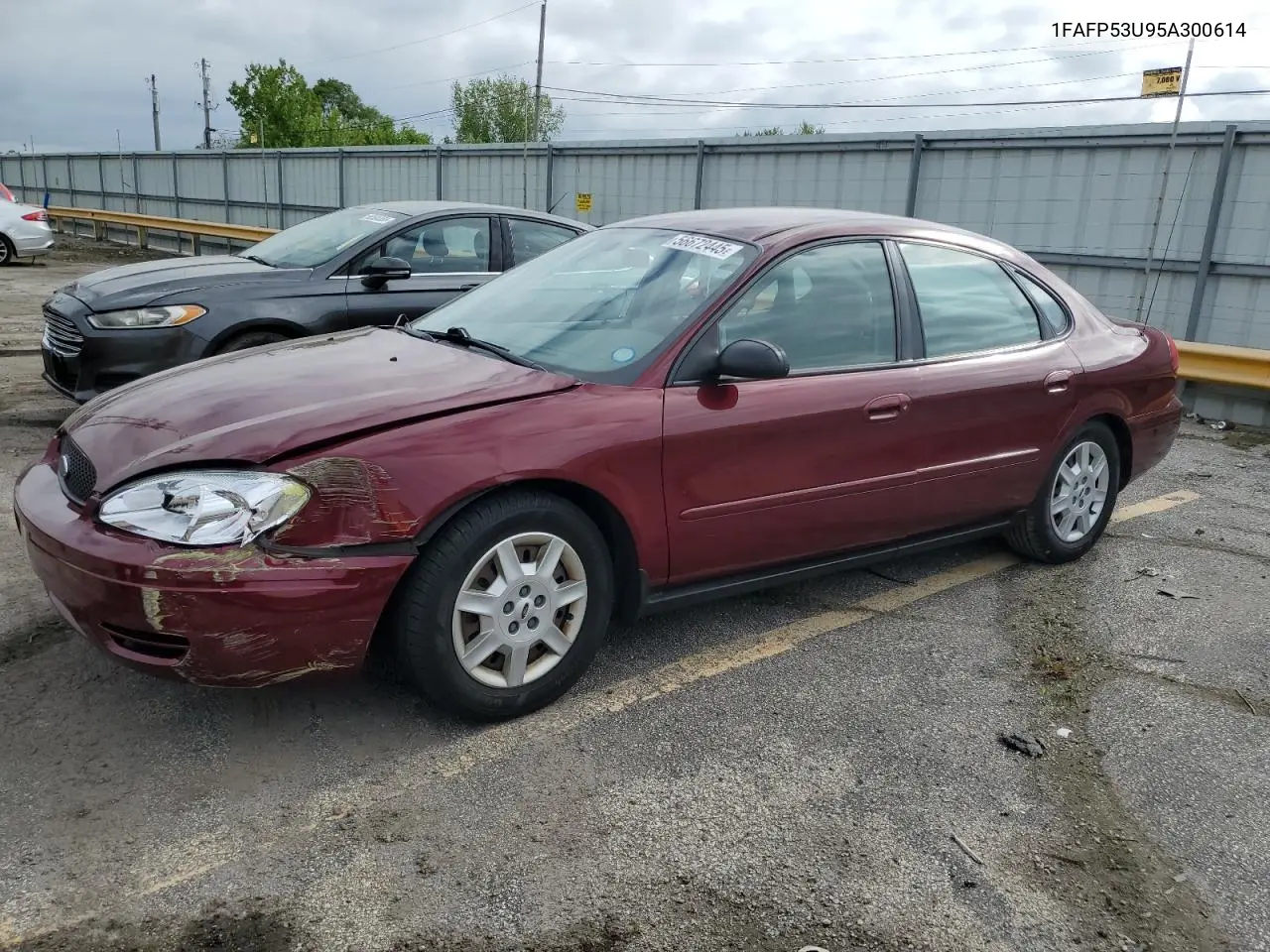 2005 Ford Taurus Se VIN: 1FAFP53U95A300614 Lot: 56672445