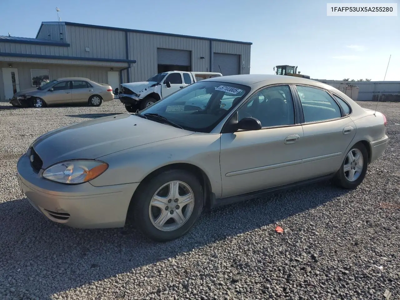 2005 Ford Taurus Se VIN: 1FAFP53UX5A255280 Lot: 57103805
