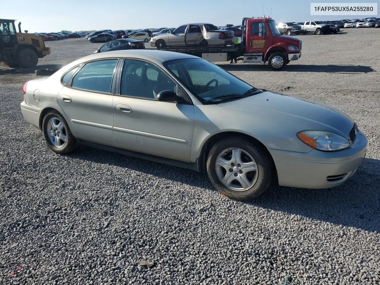2005 Ford Taurus Se VIN: 1FAFP53UX5A255280 Lot: 57103805