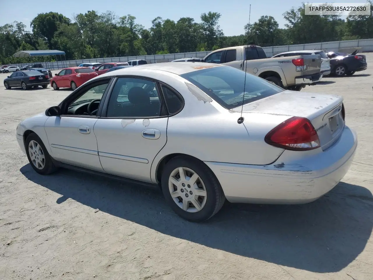 2005 Ford Taurus Se VIN: 1FAFP53U85A272630 Lot: 61852075