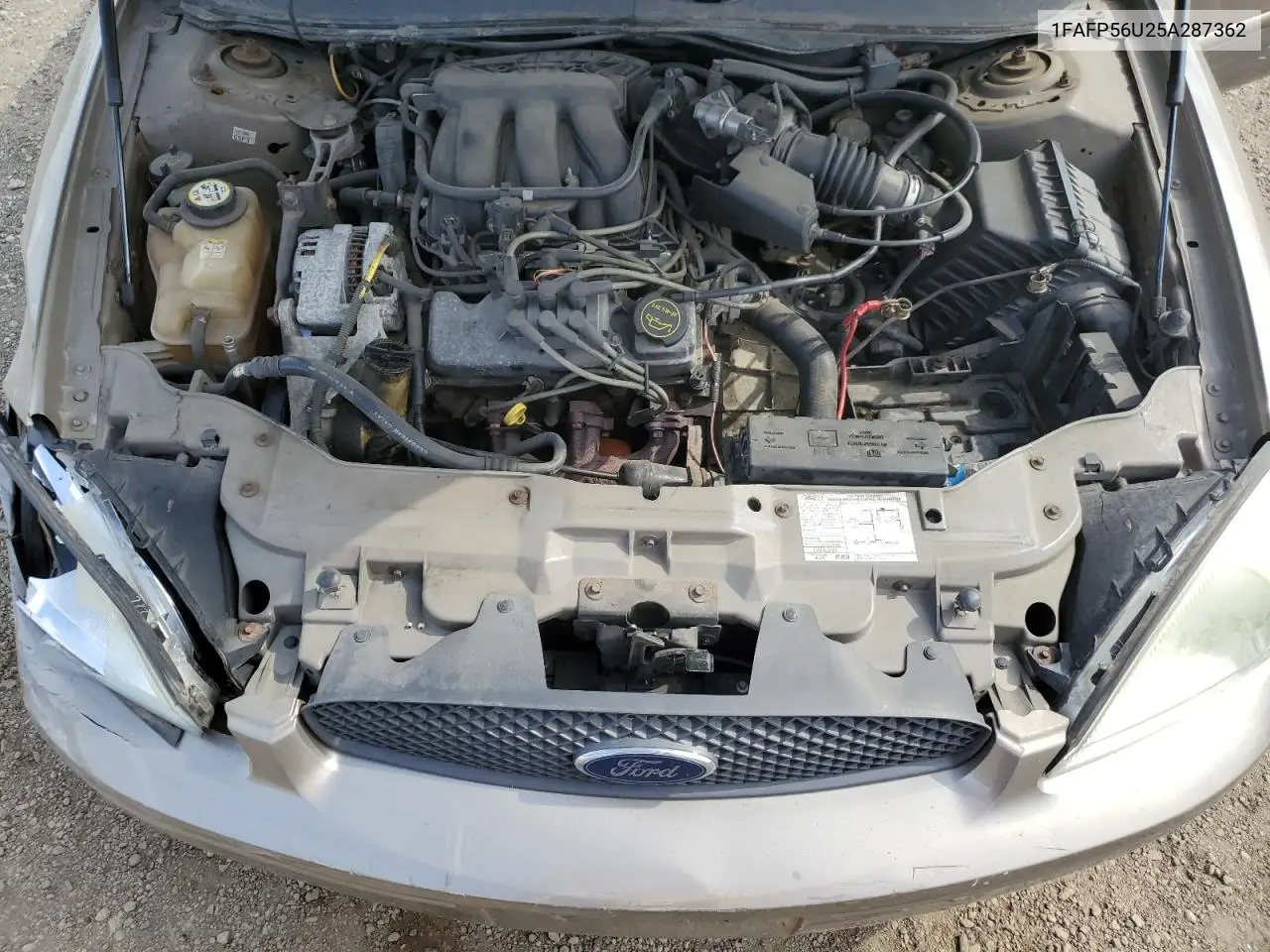 2005 Ford Taurus Sel VIN: 1FAFP56U25A287362 Lot: 62753335