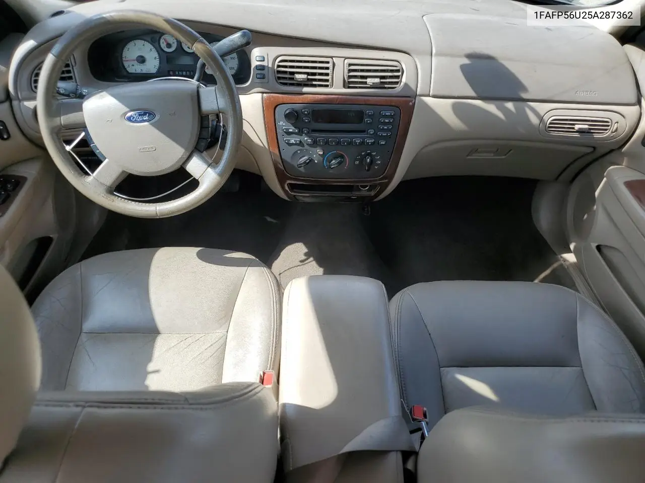 2005 Ford Taurus Sel VIN: 1FAFP56U25A287362 Lot: 62753335