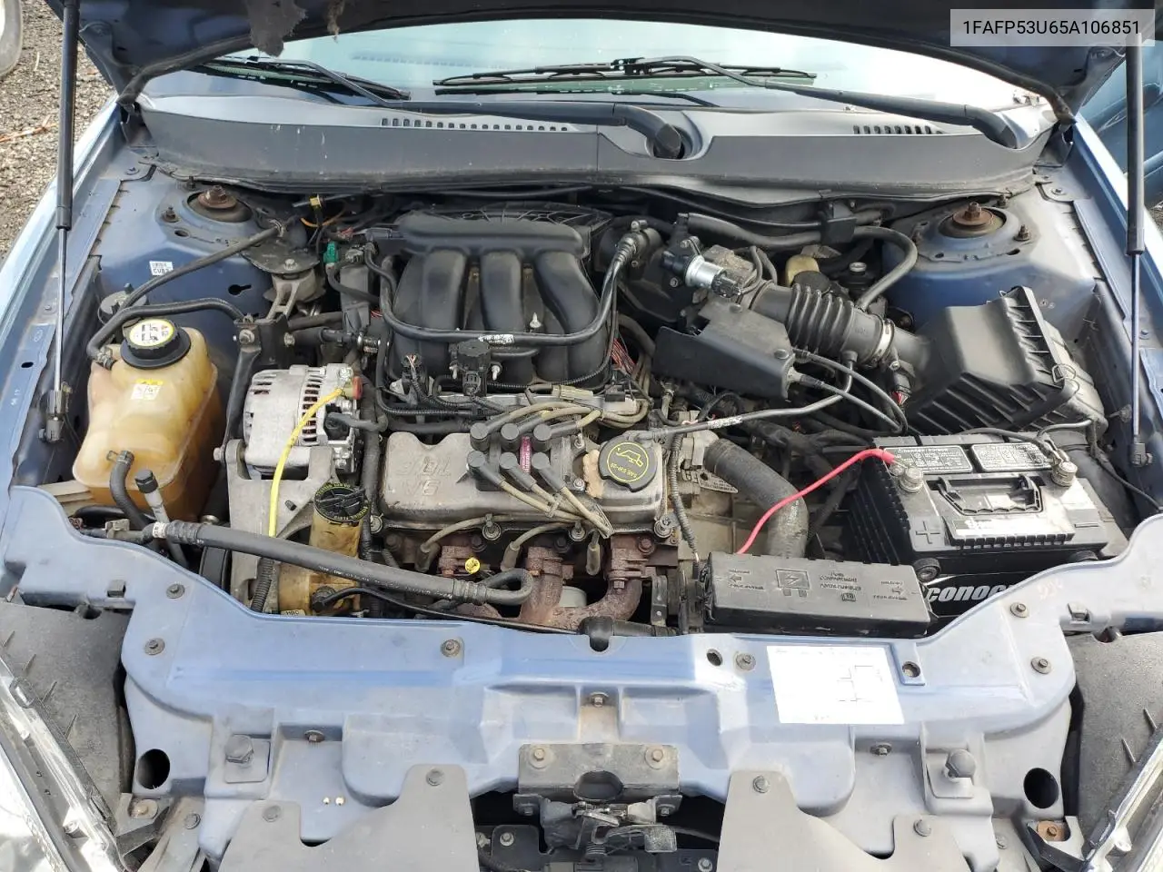 2005 Ford Taurus Se VIN: 1FAFP53U65A106851 Lot: 64367405