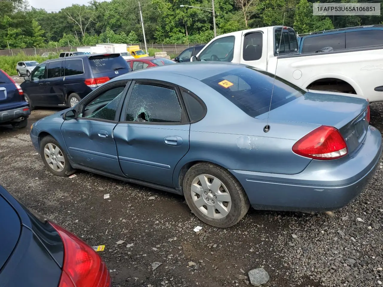 2005 Ford Taurus Se VIN: 1FAFP53U65A106851 Lot: 64367405