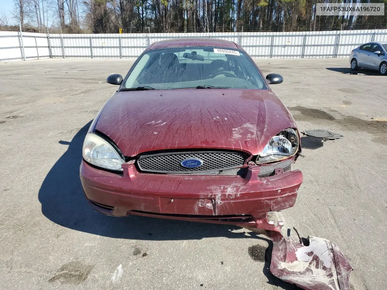 2006 Ford Taurus Se VIN: 1FAFP53UX6A196720 Lot: 46955445