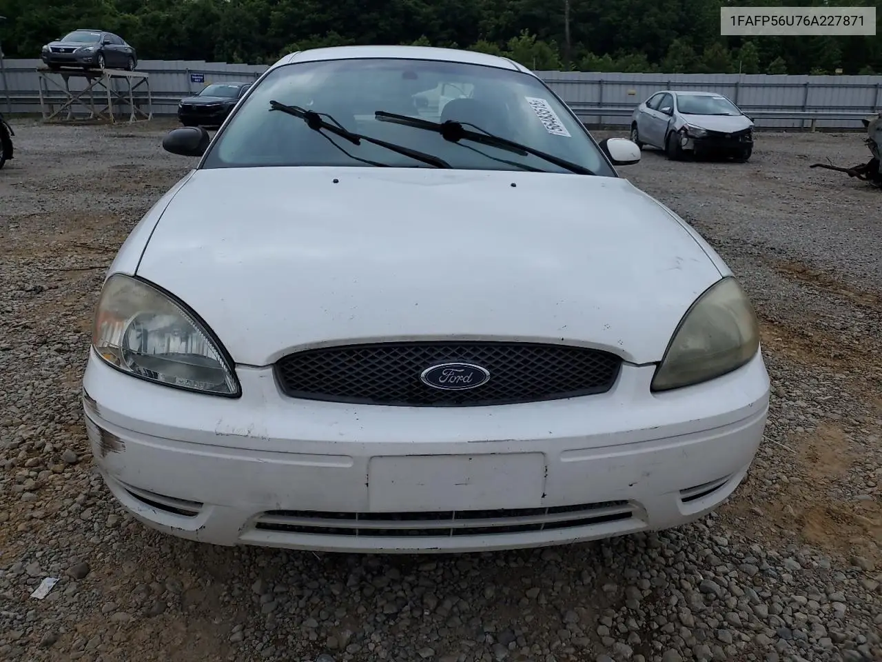 2006 Ford Taurus Sel VIN: 1FAFP56U76A227871 Lot: 56483515