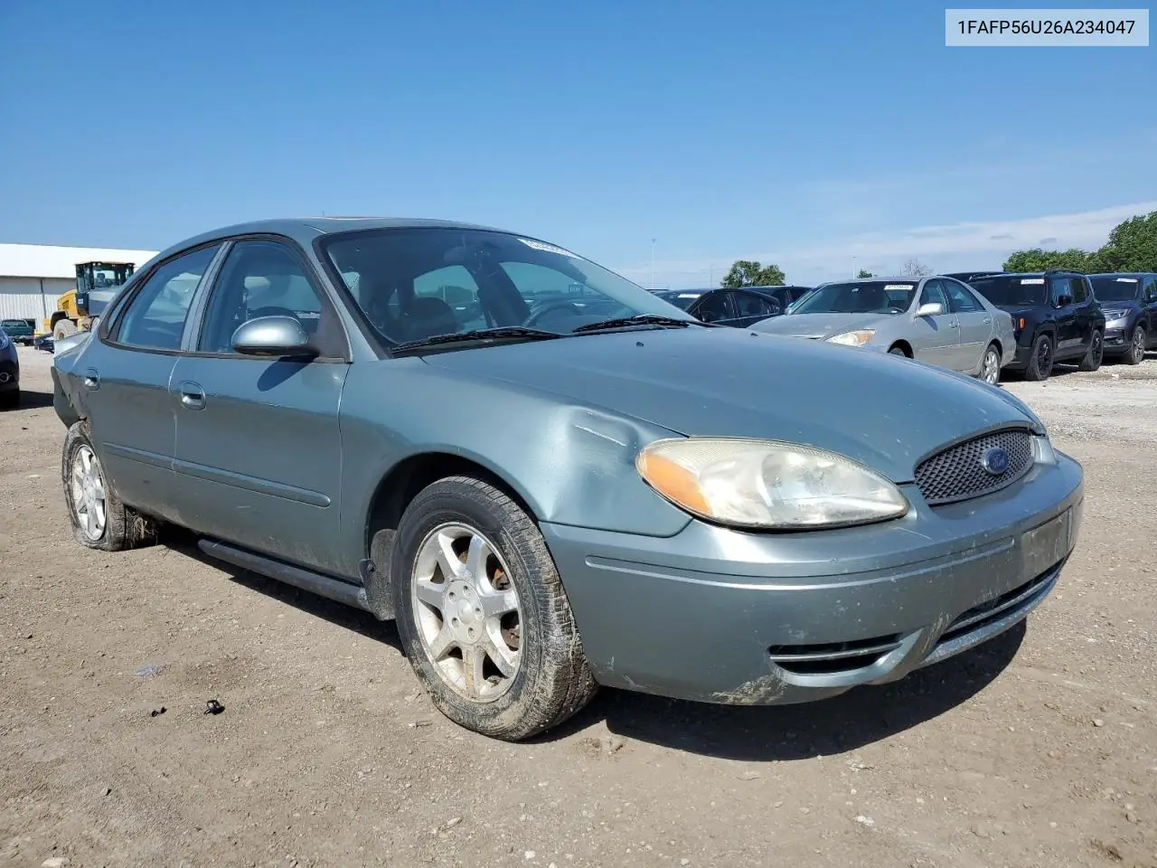 2006 Ford Taurus Sel VIN: 1FAFP56U26A234047 Lot: 62462835