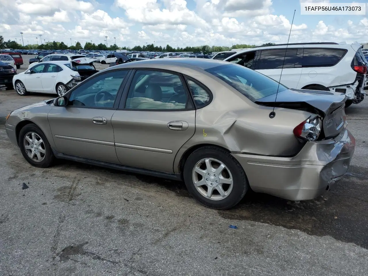 2006 Ford Taurus Sel VIN: 1FAFP56U46A173073 Lot: 64063105