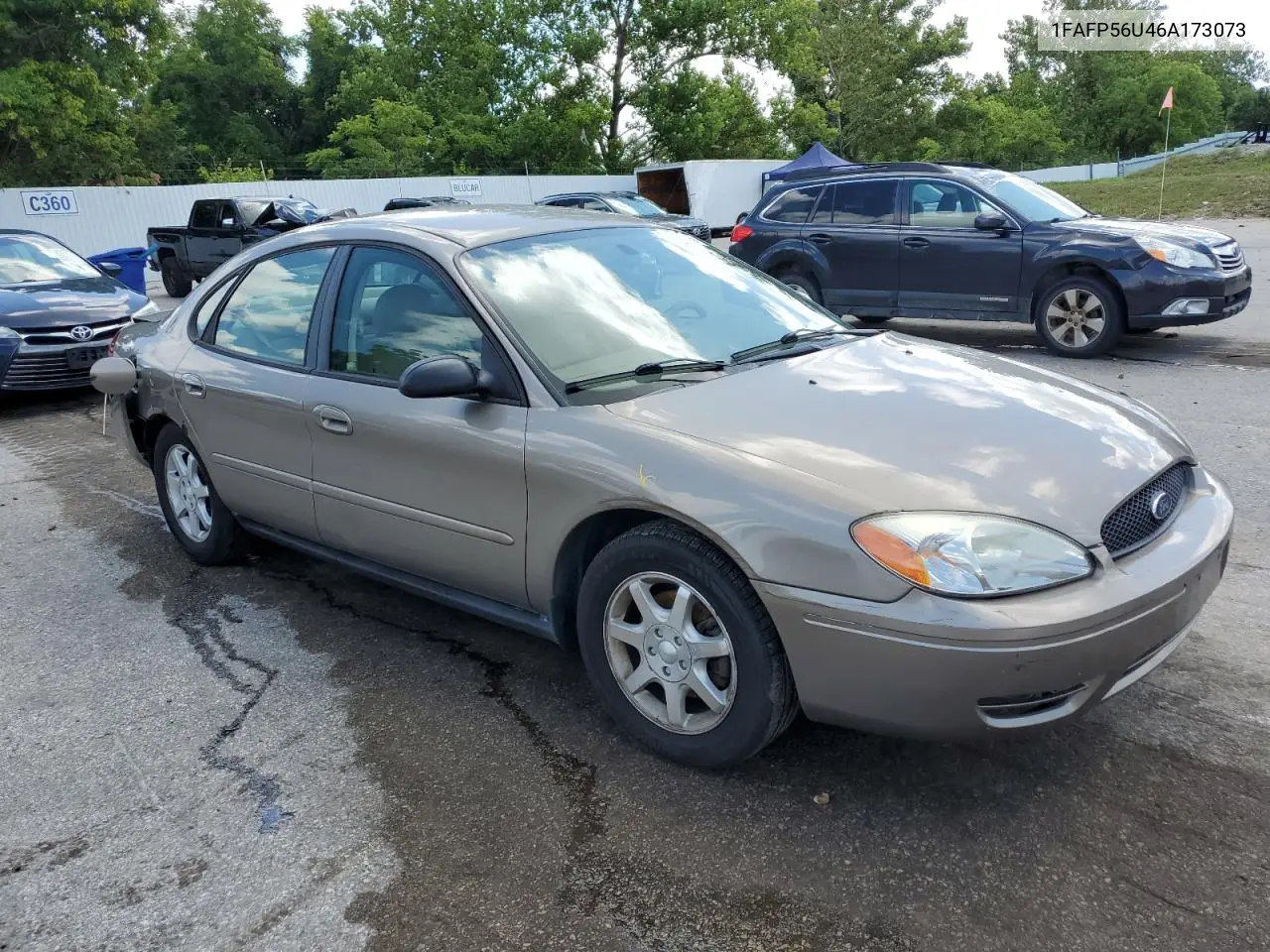 2006 Ford Taurus Sel VIN: 1FAFP56U46A173073 Lot: 64063105