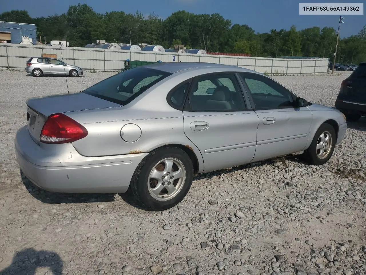 2006 Ford Taurus Se VIN: 1FAFP53U66A149362 Lot: 64271155