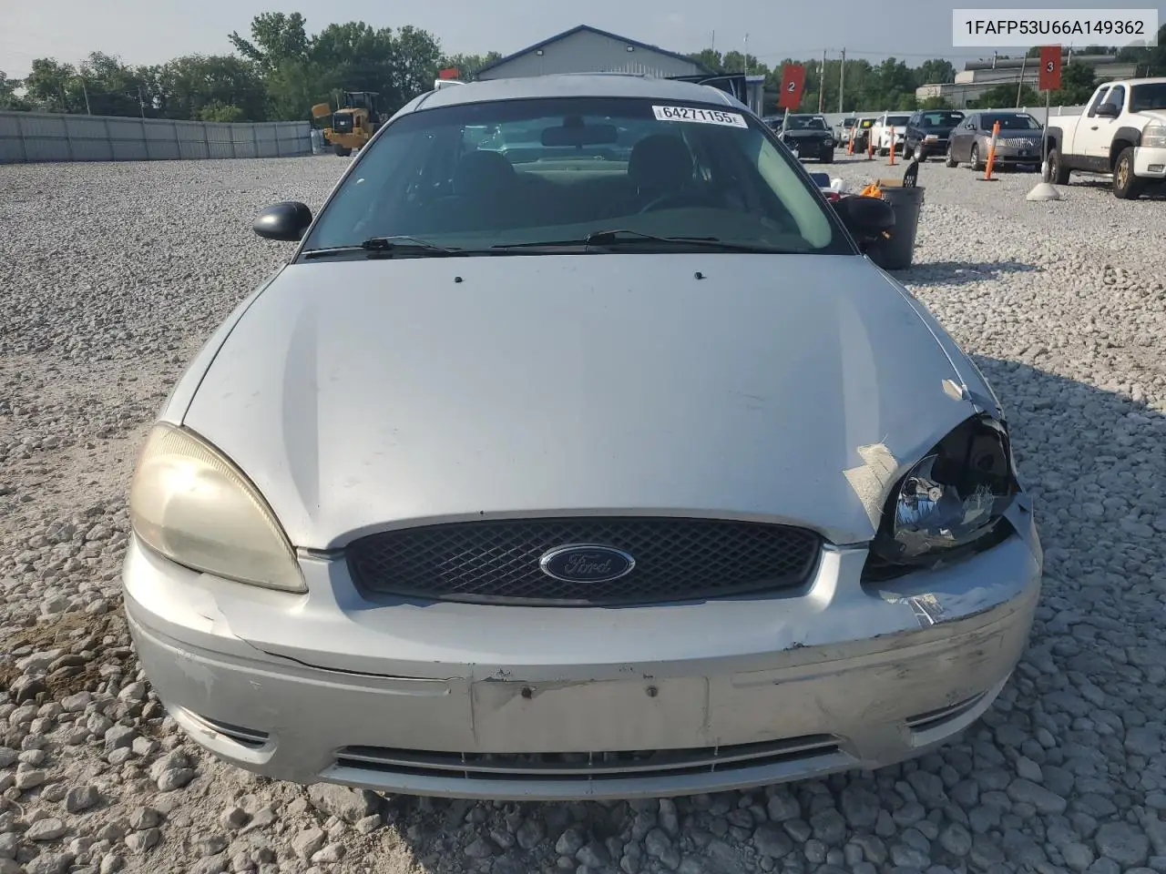 2006 Ford Taurus Se VIN: 1FAFP53U66A149362 Lot: 64271155