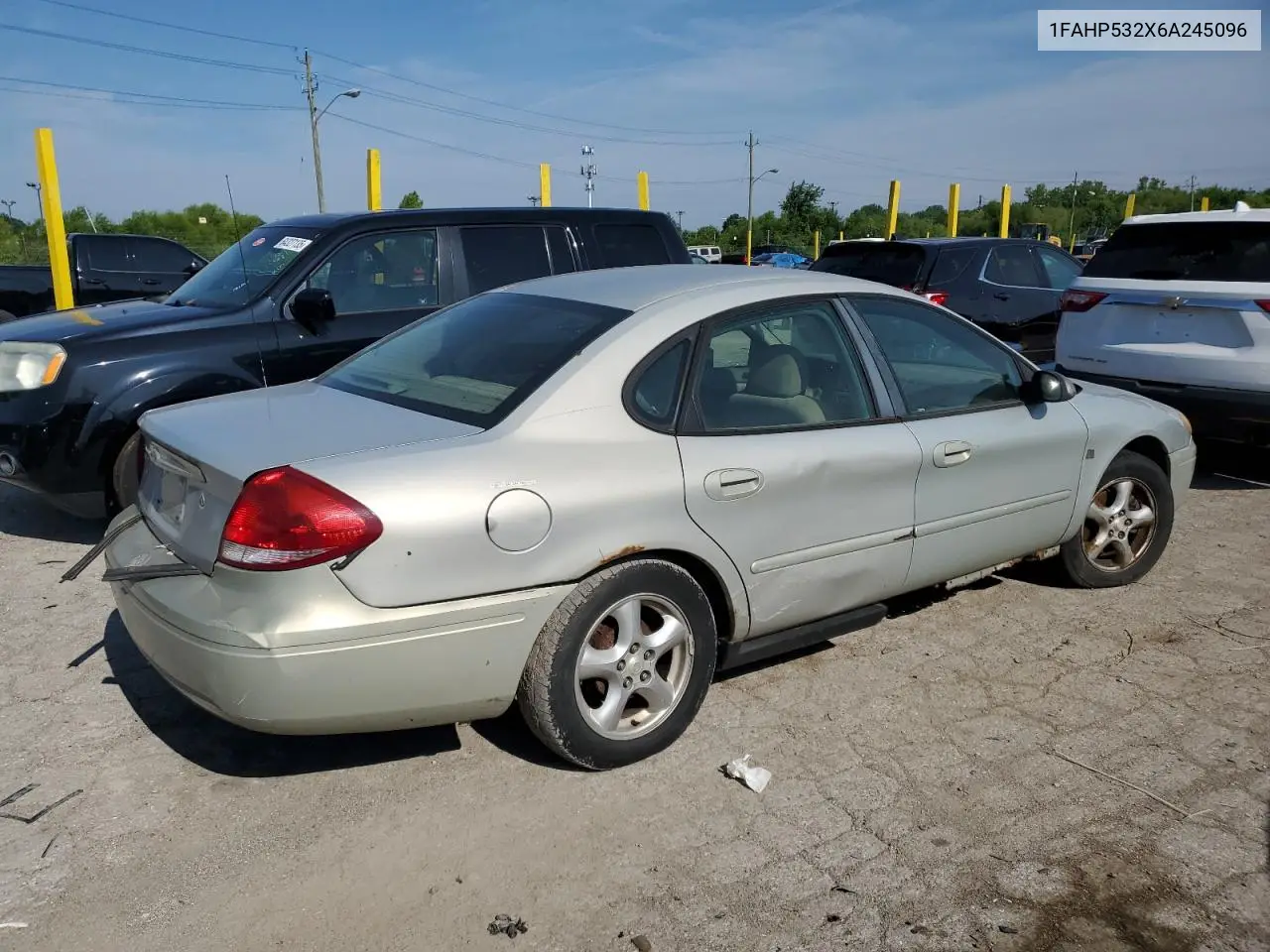 2006 Ford Taurus Se VIN: 1FAHP532X6A245096 Lot: 64448775