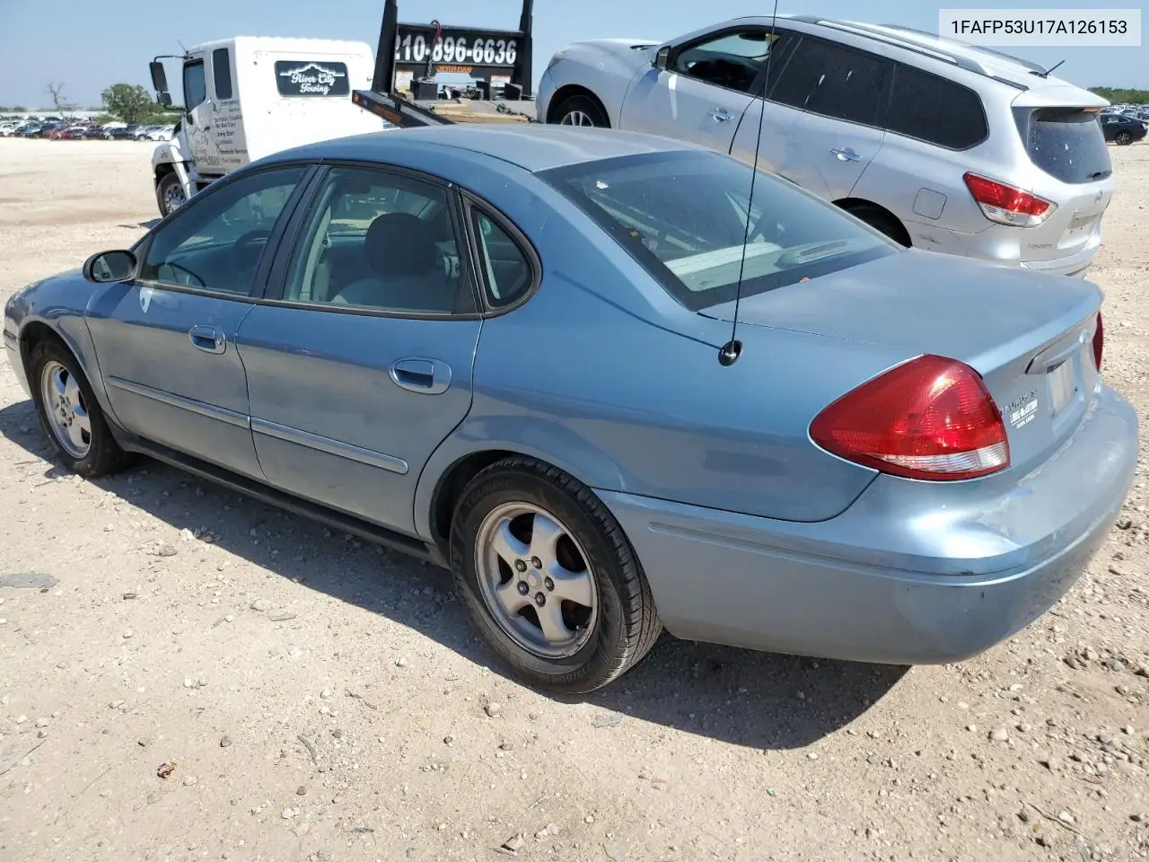 2007 Ford Taurus Se VIN: 1FAFP53U17A126153 Lot: 56400385