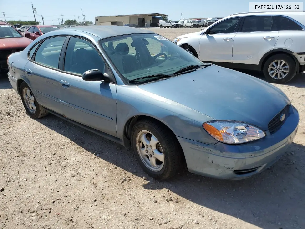 2007 Ford Taurus Se VIN: 1FAFP53U17A126153 Lot: 56400385