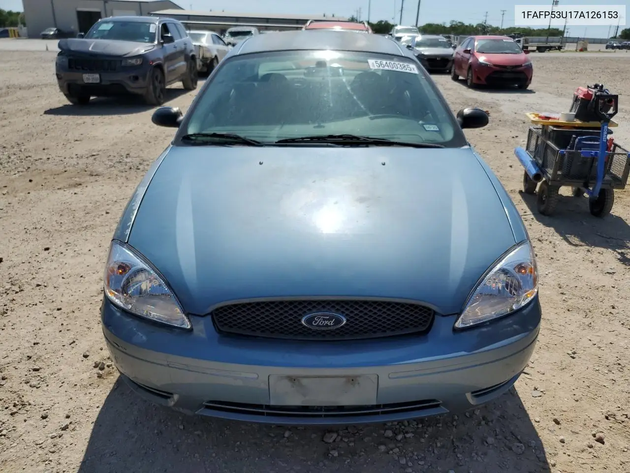 2007 Ford Taurus Se VIN: 1FAFP53U17A126153 Lot: 56400385