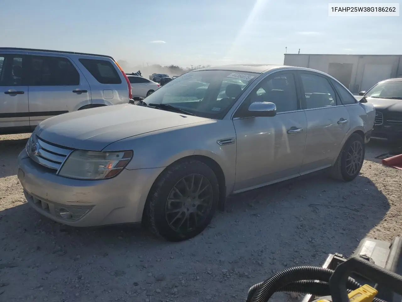 2008 Ford Taurus Limited VIN: 1FAHP25W38G186262 Lot: 44364075