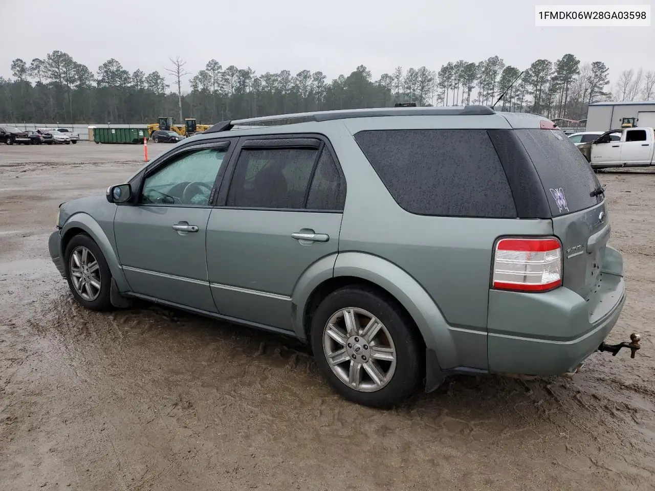 2008 Ford Taurus X Limited VIN: 1FMDK06W28GA03598 Lot: 45763065