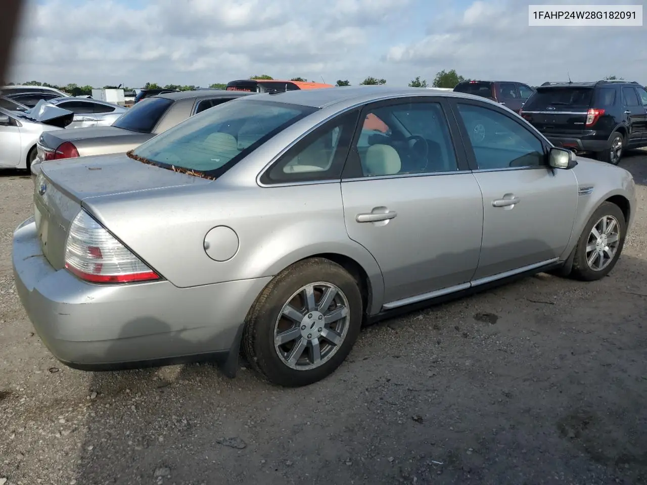 2008 Ford Taurus Sel VIN: 1FAHP24W28G182091 Lot: 47381195
