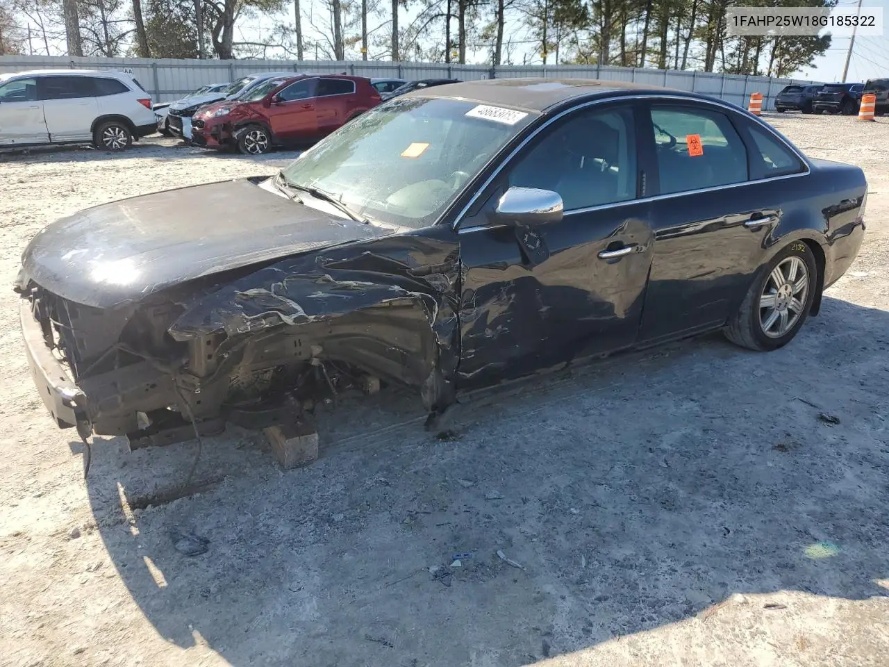 2008 Ford Taurus Limited VIN: 1FAHP25W18G185322 Lot: 48683085