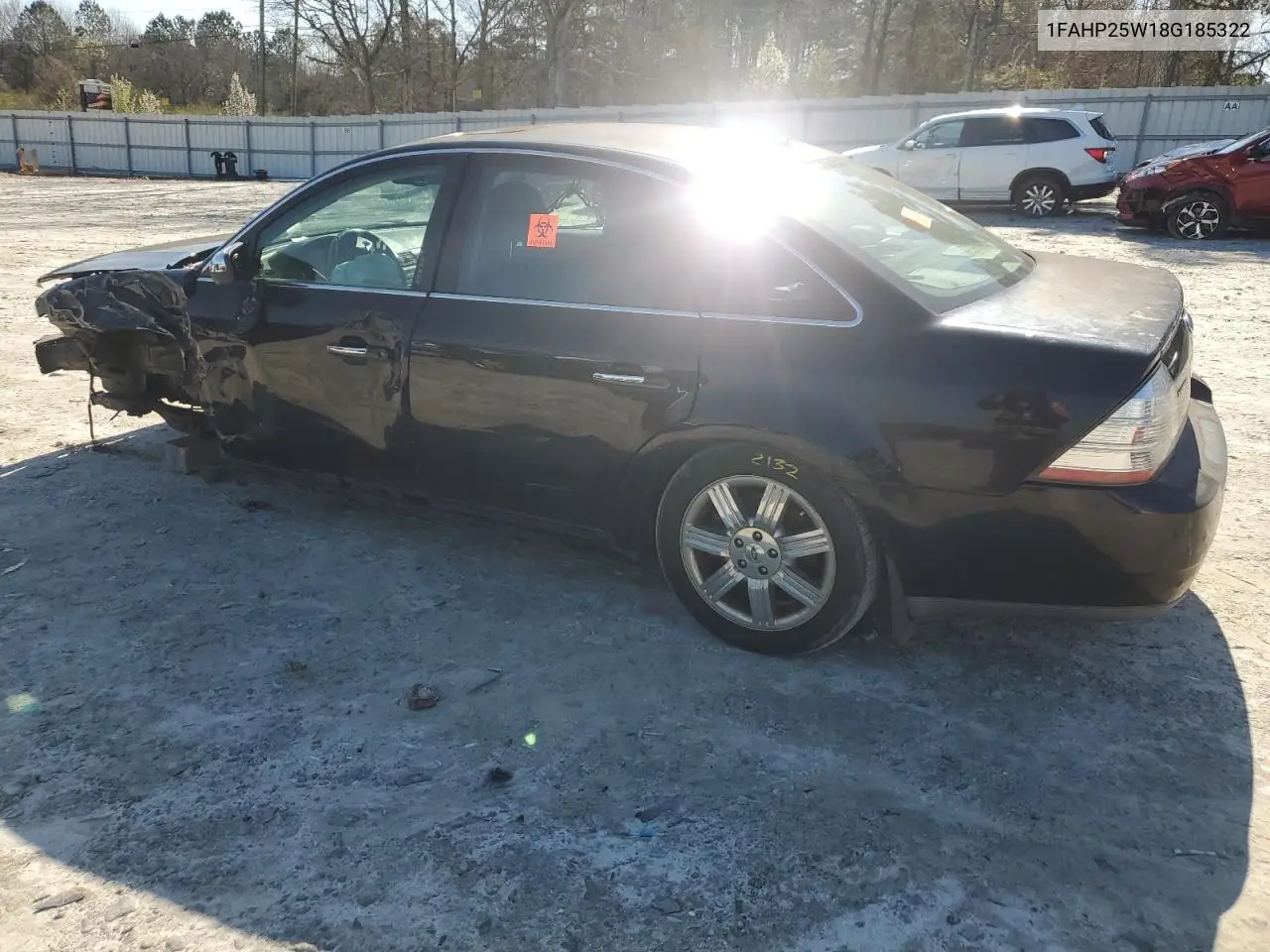 2008 Ford Taurus Limited VIN: 1FAHP25W18G185322 Lot: 48683085