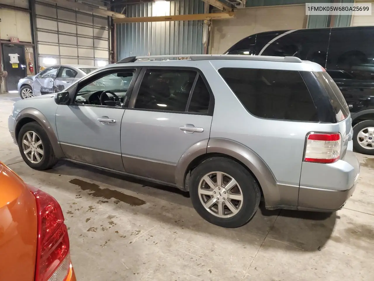 2008 Ford Taurus X Sel VIN: 1FMDK05W68GA25699 Lot: 49066245