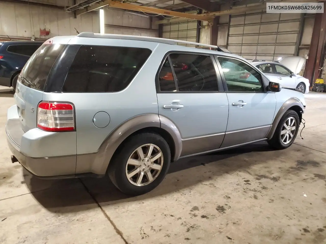 2008 Ford Taurus X Sel VIN: 1FMDK05W68GA25699 Lot: 49066245
