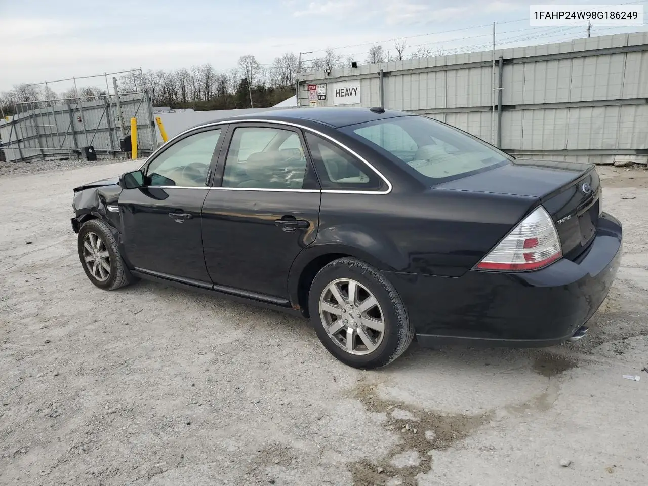 2008 Ford Taurus Sel VIN: 1FAHP24W98G186249 Lot: 50456075