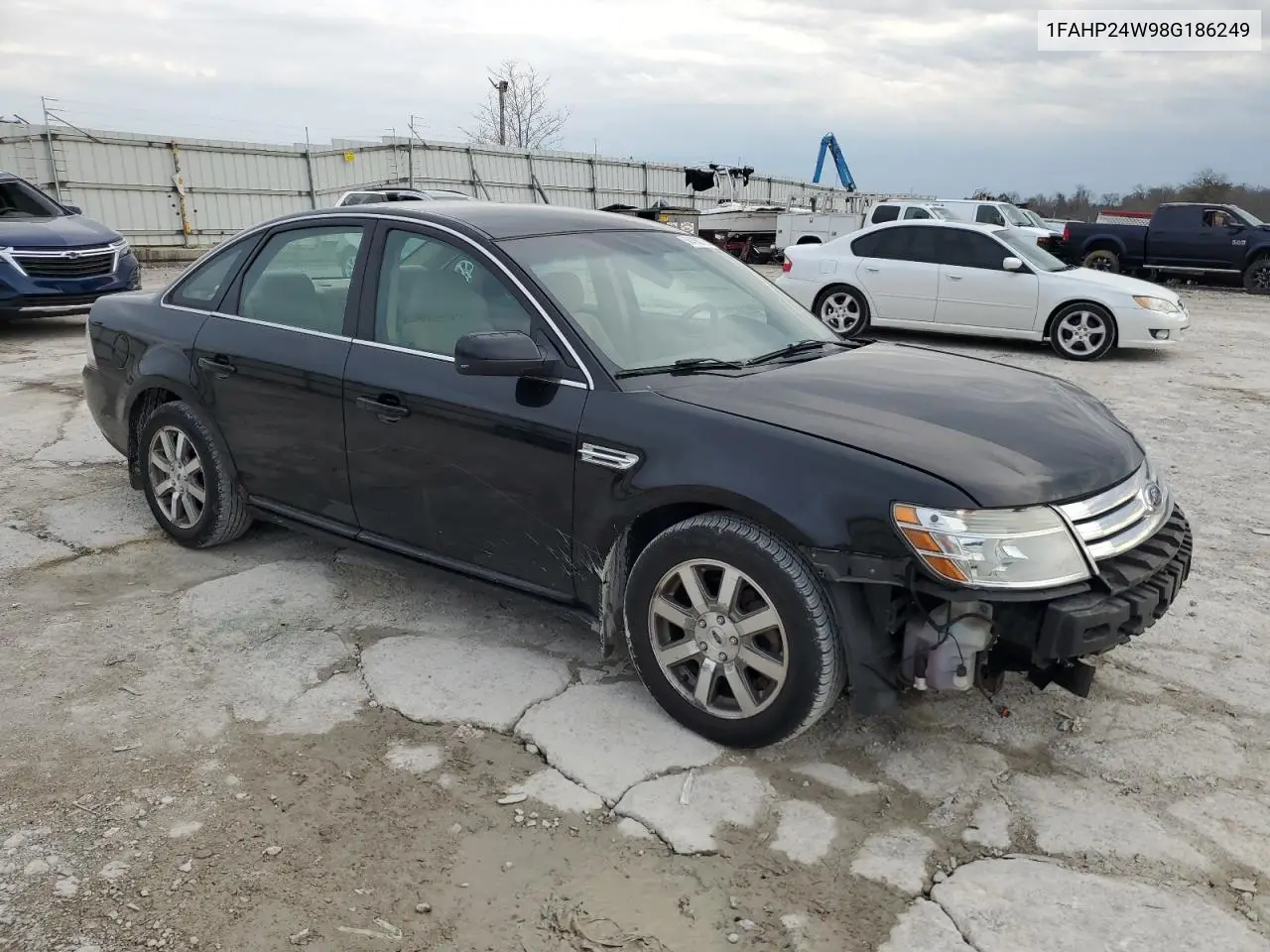 2008 Ford Taurus Sel VIN: 1FAHP24W98G186249 Lot: 50456075