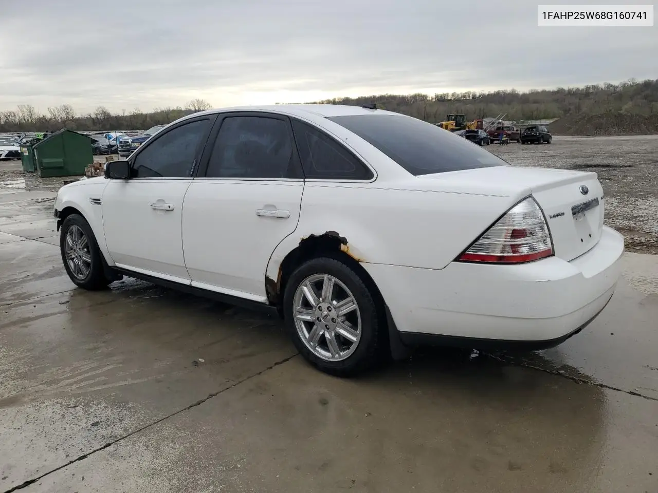 2008 Ford Taurus Limited VIN: 1FAHP25W68G160741 Lot: 50693785