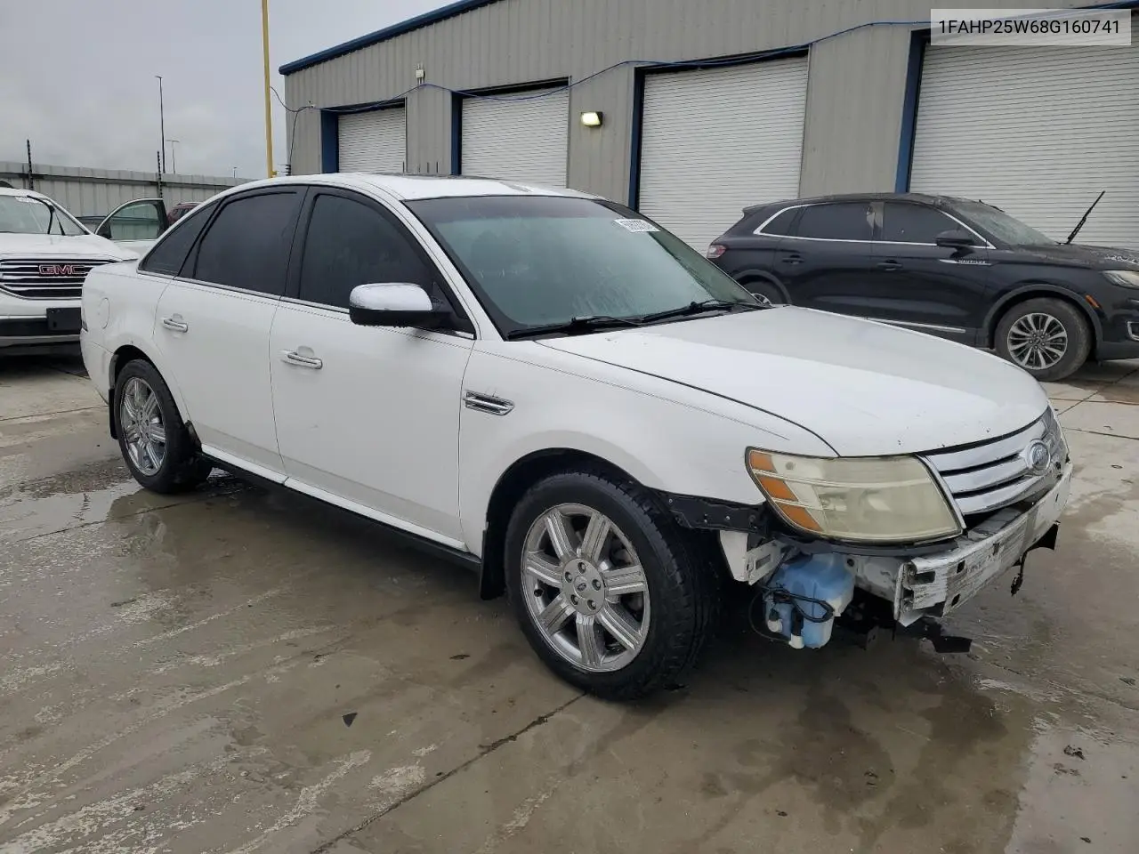 2008 Ford Taurus Limited VIN: 1FAHP25W68G160741 Lot: 50693785