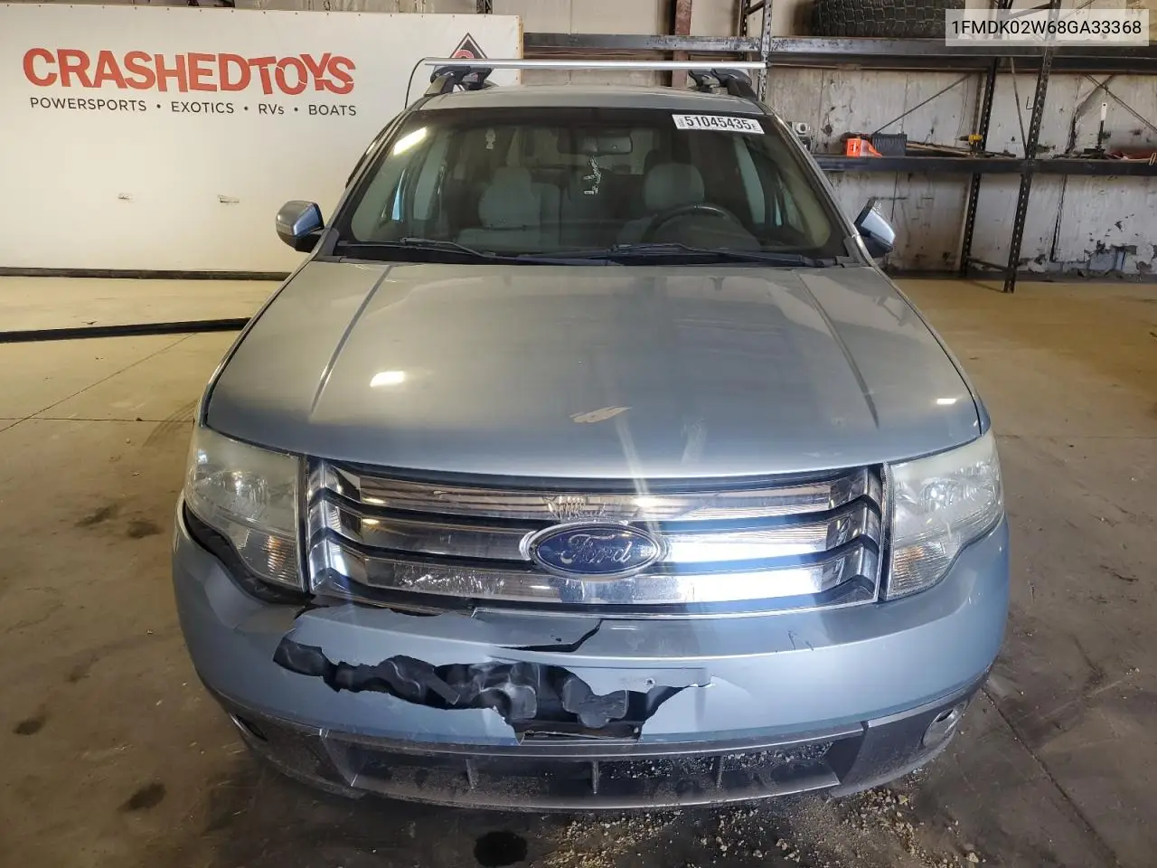 2008 Ford Taurus X Sel VIN: 1FMDK02W68GA33368 Lot: 51045435