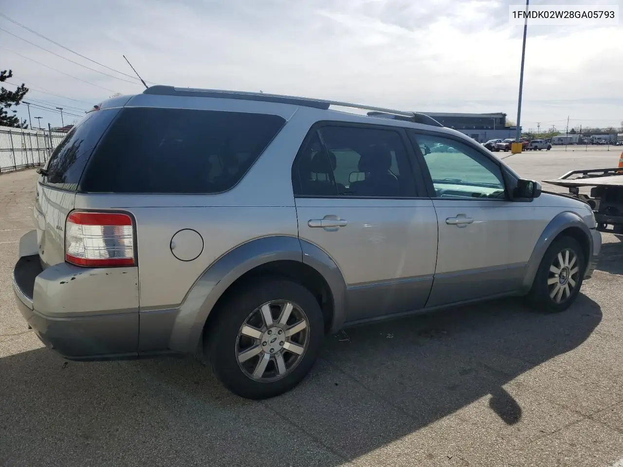 2008 Ford Taurus X Sel VIN: 1FMDK02W28GA05793 Lot: 52317125