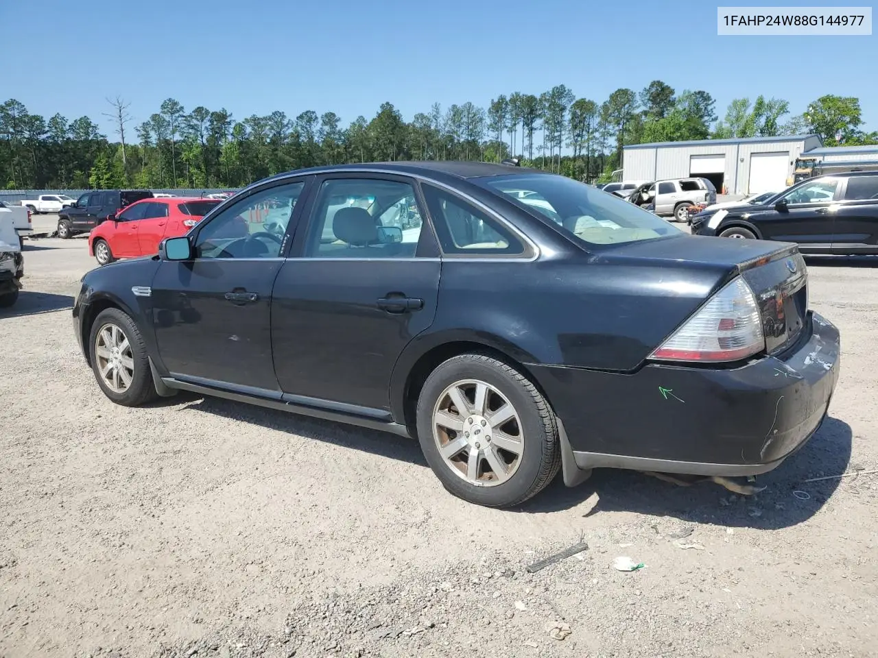 2008 Ford Taurus Sel VIN: 1FAHP24W88G144977 Lot: 52887835