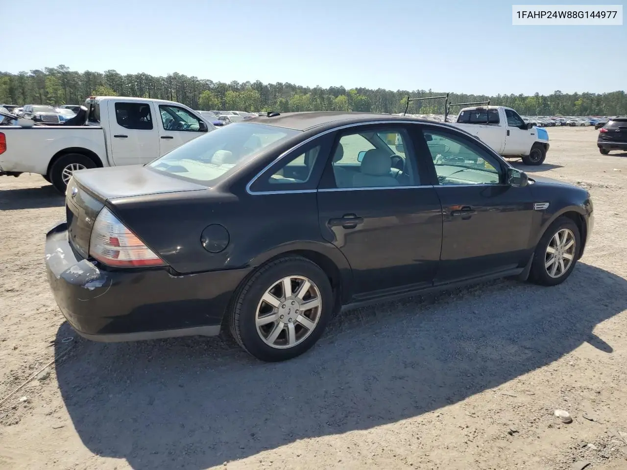 2008 Ford Taurus Sel VIN: 1FAHP24W88G144977 Lot: 52887835