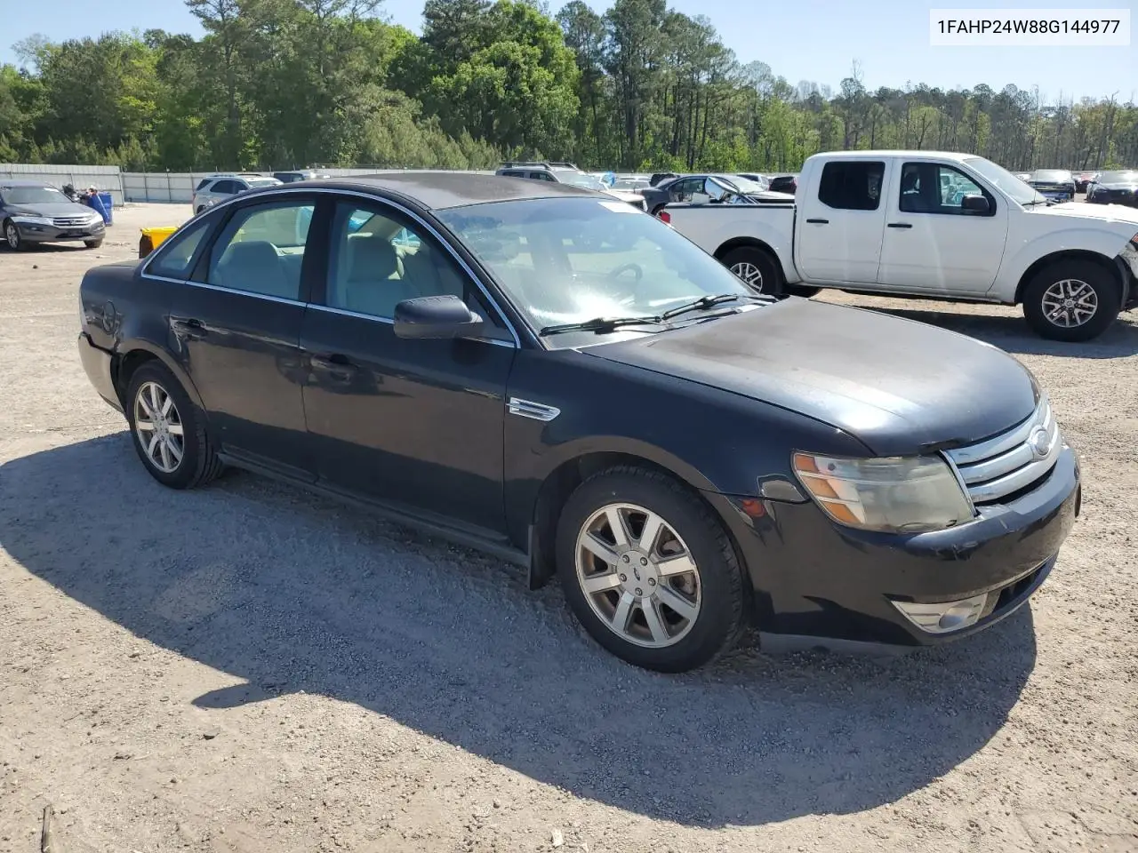2008 Ford Taurus Sel VIN: 1FAHP24W88G144977 Lot: 52887835