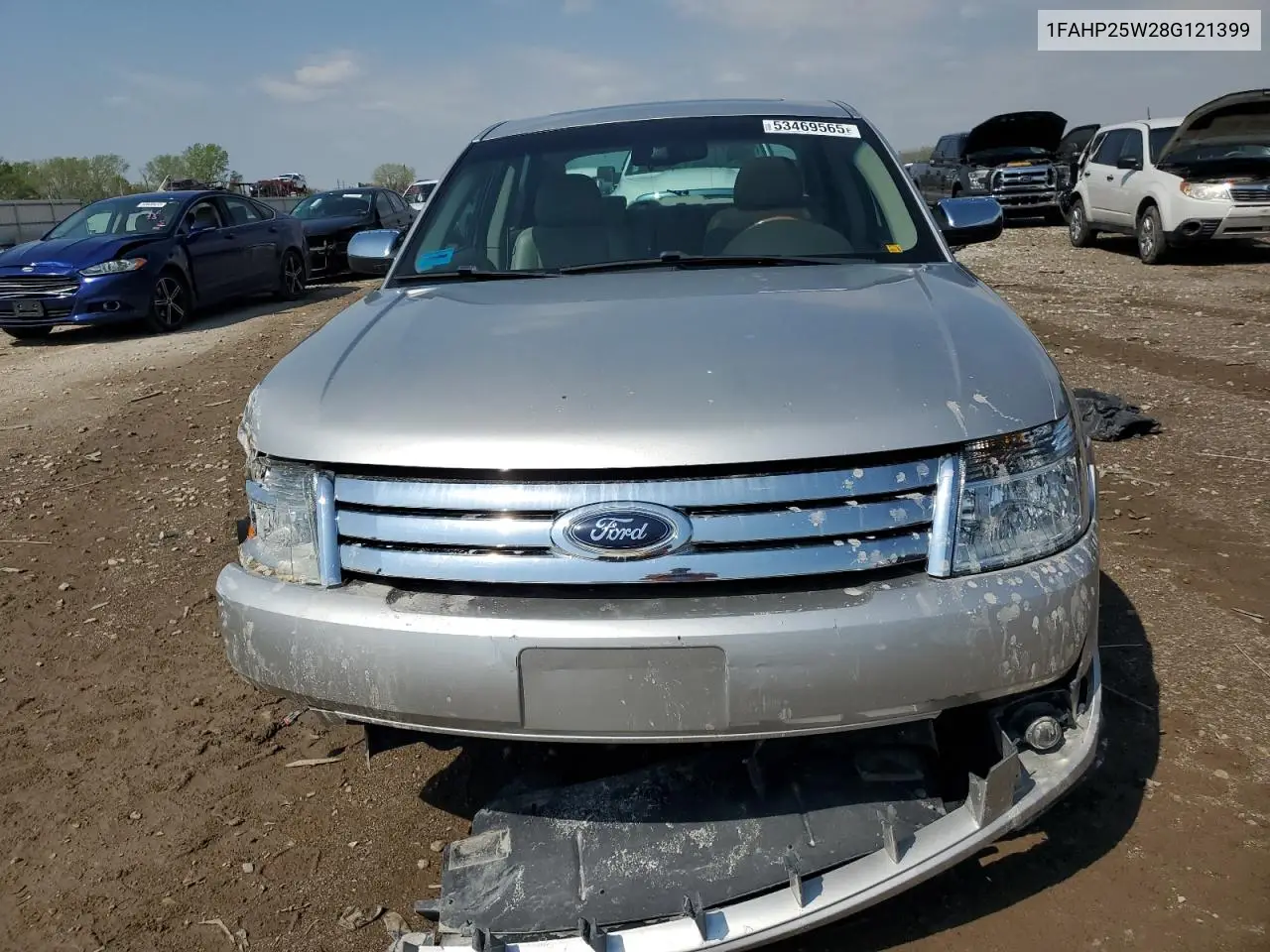 2008 Ford Taurus Limited VIN: 1FAHP25W28G121399 Lot: 53469565