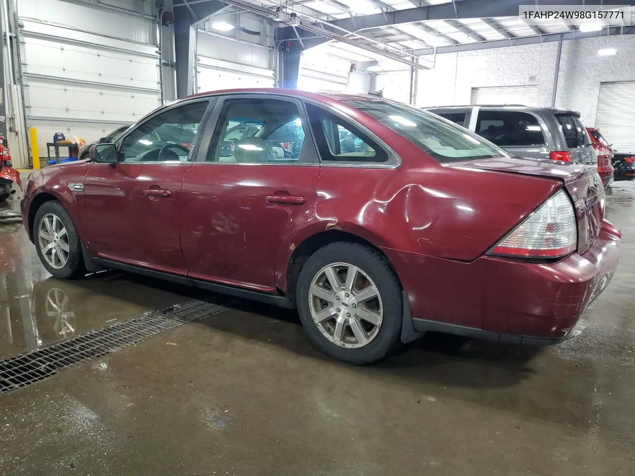 2008 Ford Taurus Sel VIN: 1FAHP24W98G157771 Lot: 54894625