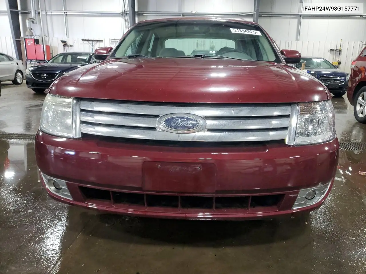 2008 Ford Taurus Sel VIN: 1FAHP24W98G157771 Lot: 54894625