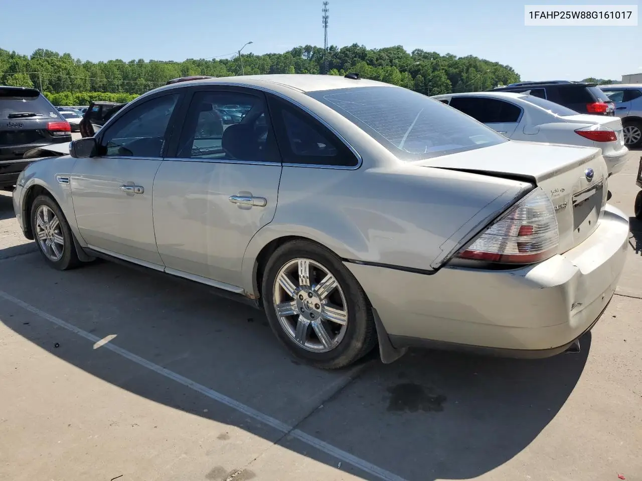 2008 Ford Taurus Limited VIN: 1FAHP25W88G161017 Lot: 54935225